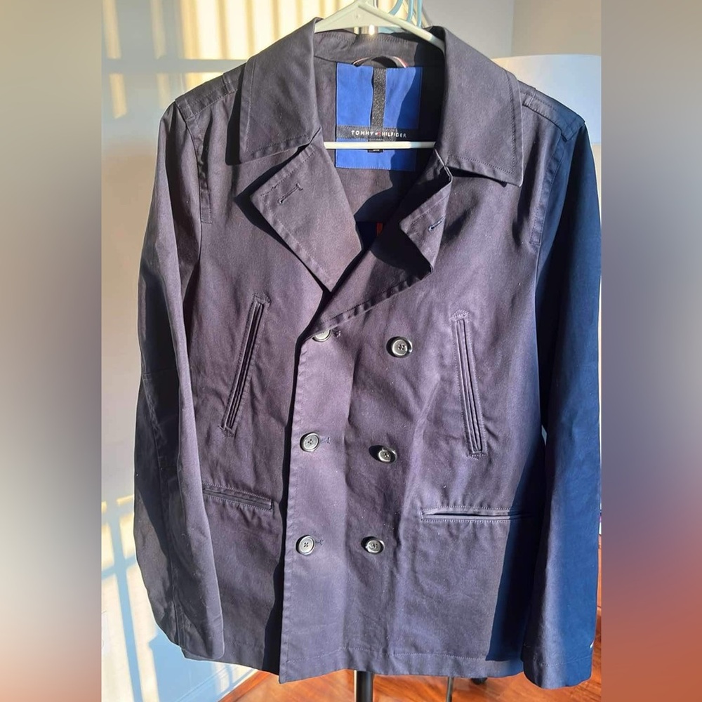 Tommy Hilfiger Navy Blue Breasted Jacket